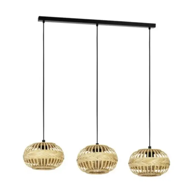 Biztonságos vásárlás EGLO , 43863 , AMSFIELD 1 , függeszték , E27 , 3X40W , IP20 , natúr