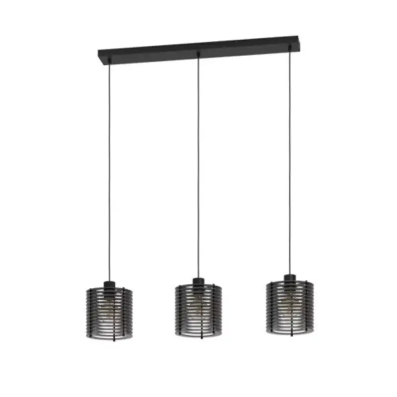 EGLO , 900738 , SEGOVIA , függeszték , E27 , 3X40W , IP20 , fekete Vásárlói kedvenc