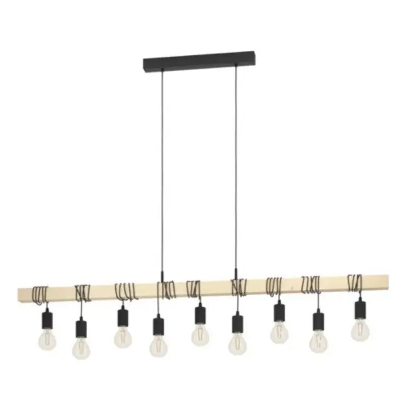 EGLO , 44099 , TOWNSHEND , függeszték , E27 , 9X60W , IP20 Expressz kézbesítés