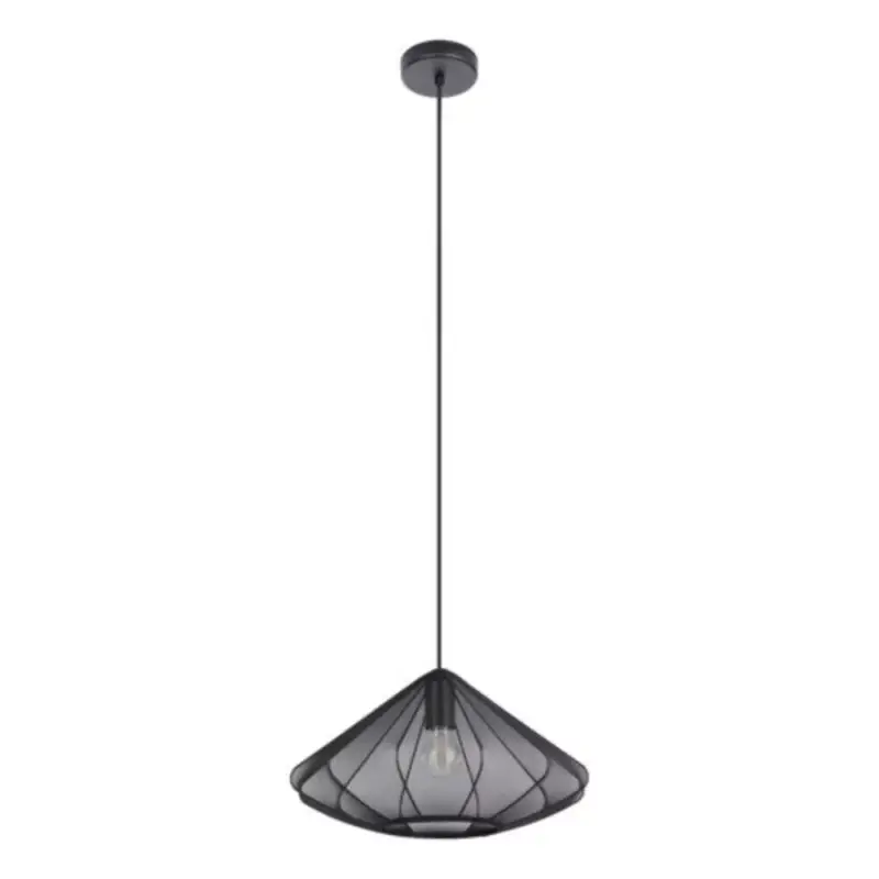 Gyors kiszállítás EGLO , 43995 , DOLWEN , függeszték , E27 , 1X40W , IP20 , fekete