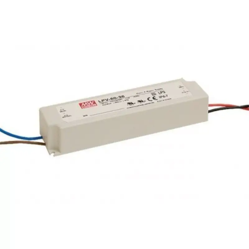 Korlátozott ajánlat LED tápegység , Mean Well , LPV-20-24 , 24 Volt , 20 Watt , Slim , IP67