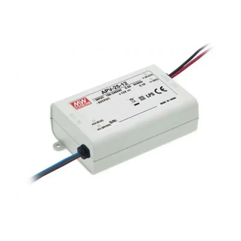 Azonnal elérhető LED tápegység , Mean Well , APV-25-12 , 12 Volt , 25 Watt