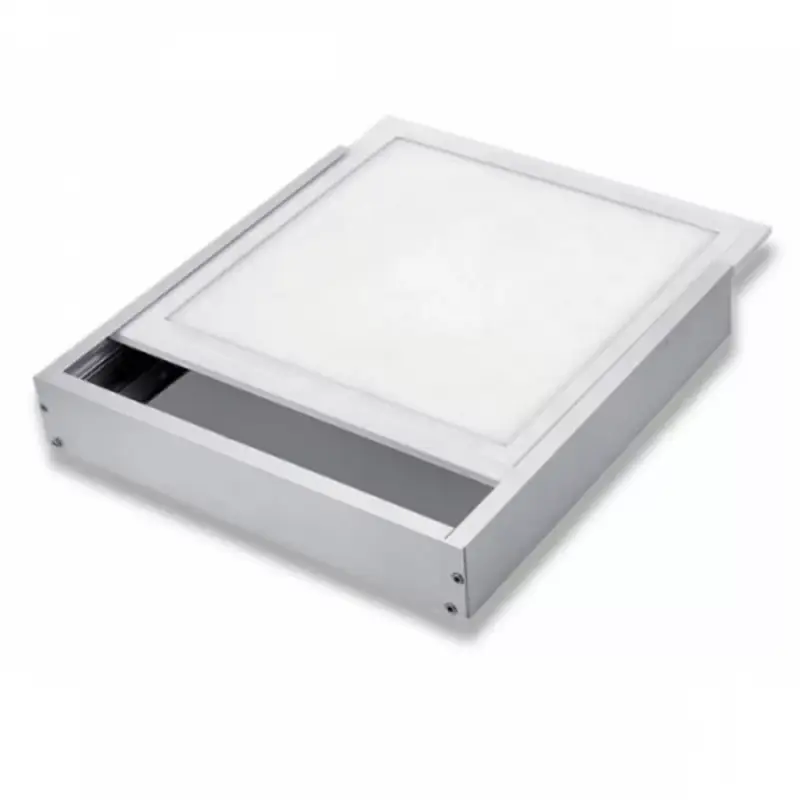 Prémium Led panel , beépítő keret , magasított , szerelhető , 1200x300x65 mm , fehér , Elmark