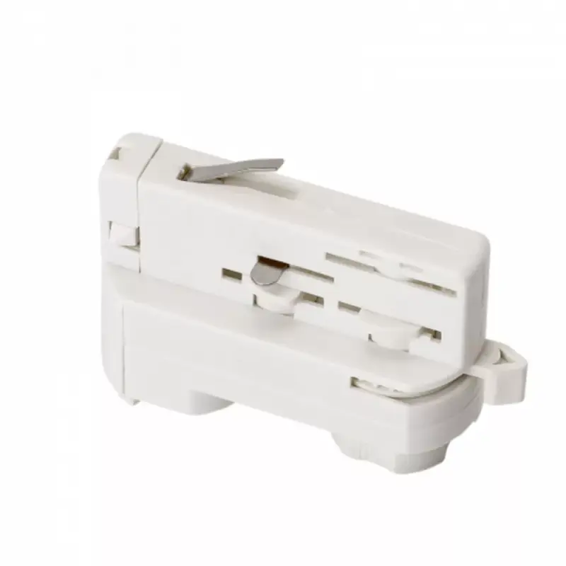 Track light sín adapter függesztékek csatlakoztatására , 3 fázisú , 4 pólusú , fehér , ELMARK Biztonságos vásárlás