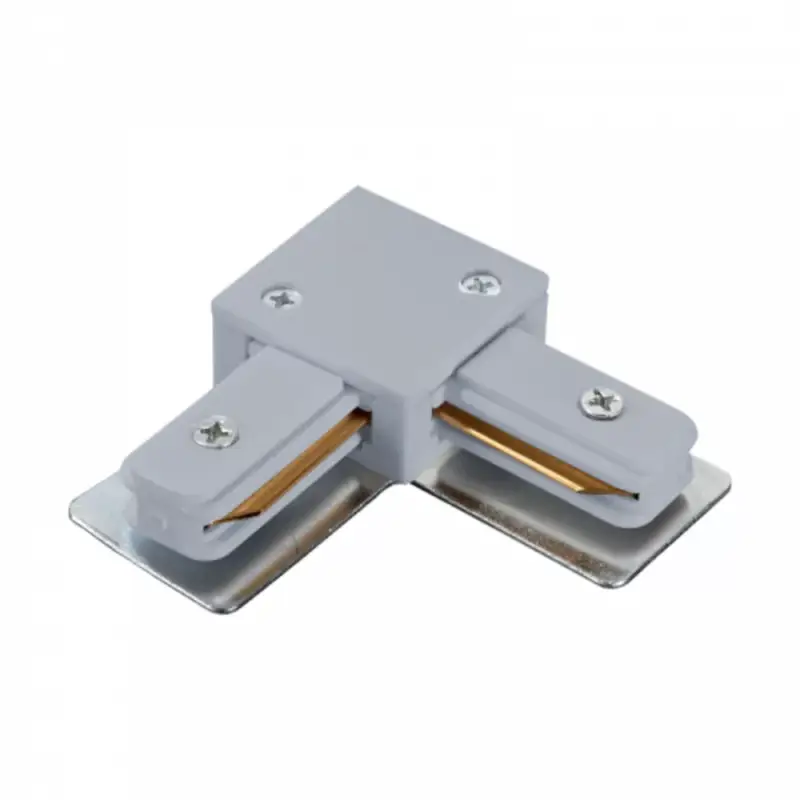 Track light sín adapter , 1 fázisú , 2 pólusú , L típus , szürke Kedvezmény