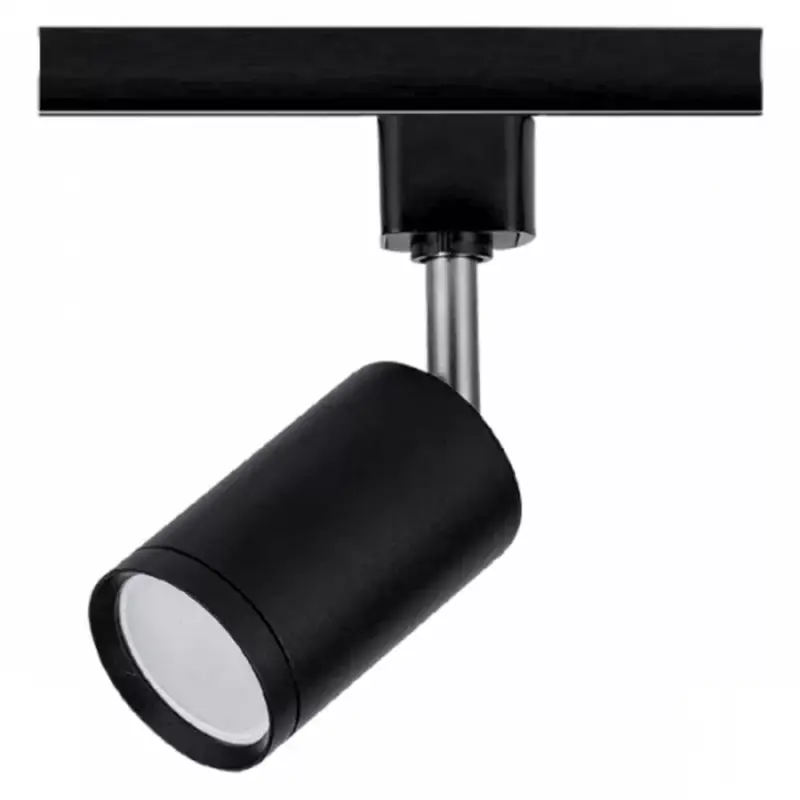 Sínes LED lámpa , track light , 1 fázisú , 2 pólusú , GU10 foglalat , fém , fekete , Elmark , TL2032 Legnépszerűbb