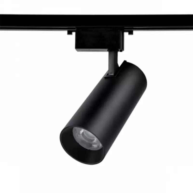 Sínes LED lámpa , track light , 1 fázisú , 2 pólusú , 32 Watt , természetes fehér , fekete , Elmark , TL2025 Végkiárusítás