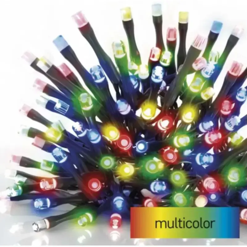 Led fényfüzér , sorolható , beltéri/ kültéri , 50 led , 5 m , multicolor , időzíthető , IP44 , standard Legjobb ár