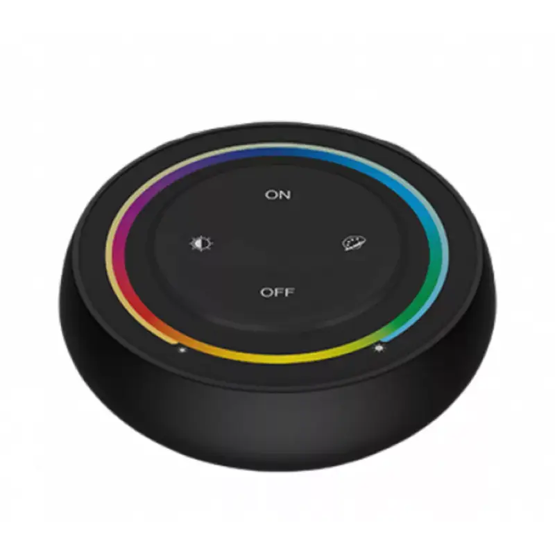 Vezeték nélküli , elemes , fali , érintős , dimmer , RGB-CCT , fekete , Rainbow , Miboxer (Mi-Light) , S2-B Gyors szállítás
