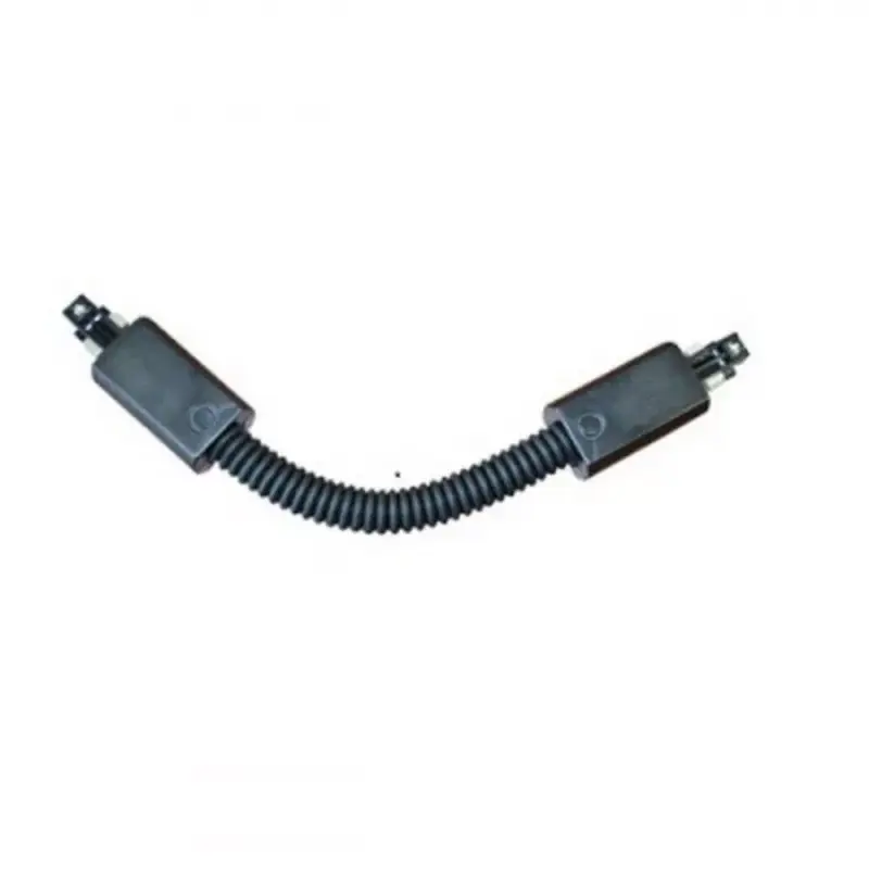 Prémium Track light sín adapter , 3 fázisú , 4 pólusú , flexibilis típus , fekete , V-tac