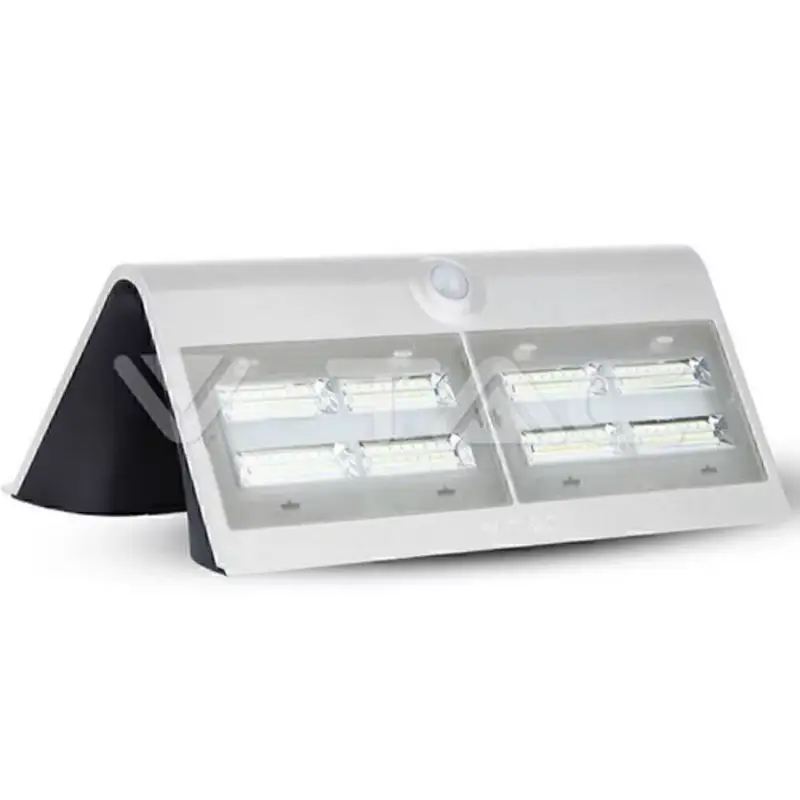 Utolsó esély Lámpatest , 7W , 800 lumen , napelemes , mozgásérzékelős , fali, fehér , IP65