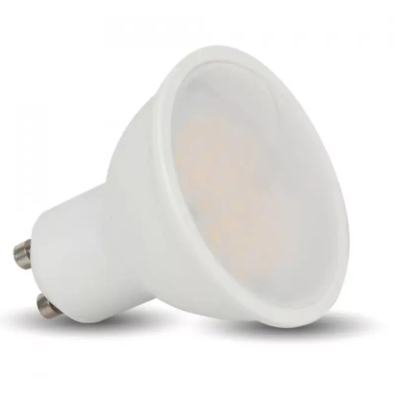 LED lámpa , égő , szpot , GU10 foglalat , matt üveg előlappal , 110° , 4.5 Watt , hideg fehér , V-TAC Árengedmény
