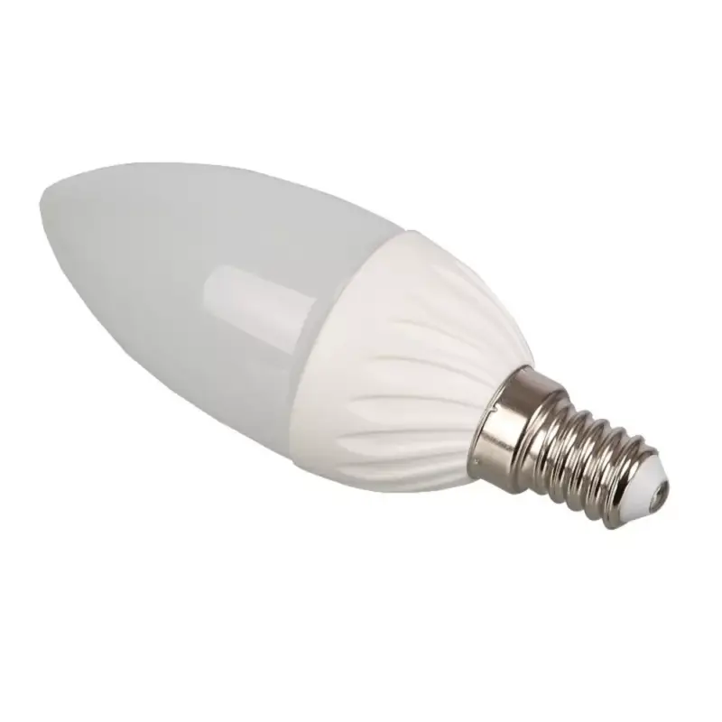 Utolsó esély LED lámpa , égő , gyertya , E14 foglalat , 3.7 Watt , hideg fehér