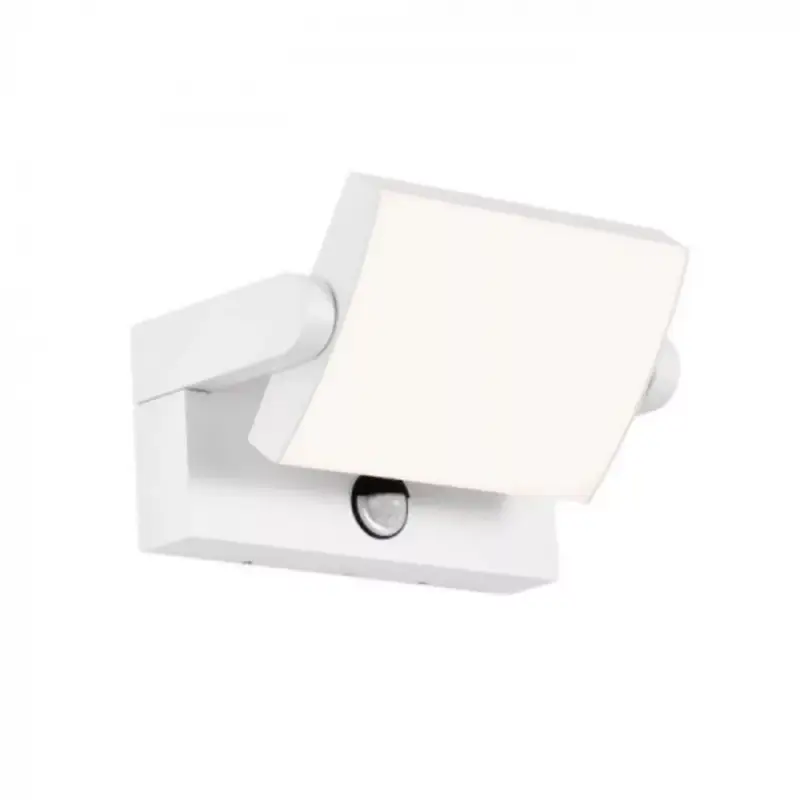 LED lámpatest , oldalfali , mozgásérzékelős , 17W , meleg fehér , téglalap , fehér , kültéri , IP65 Ajánlat