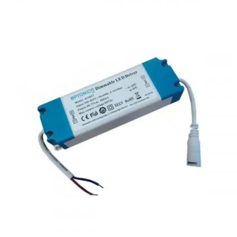 Kedvezmény LED tápegység , dimmelhető , 20-30 Wattos LED panelhez , 30 watt