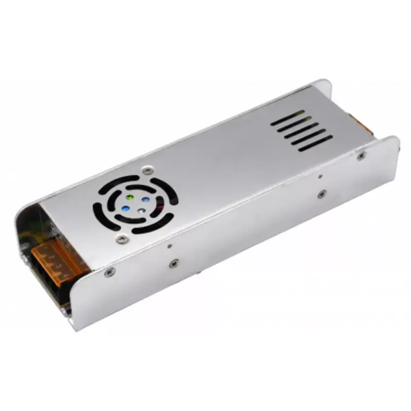 Árengedmény LED tápegység , 12 Volt , 360 Watt , 30A , ipari, Slim , ventilátoros