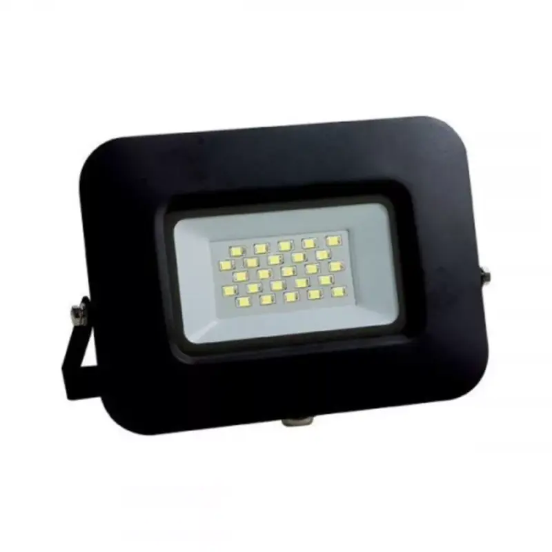 Árengedmény LED reflektor , 10 Watt , Ultra Slim , hideg fehér , Epistar chip , 5 év garancia , fekete