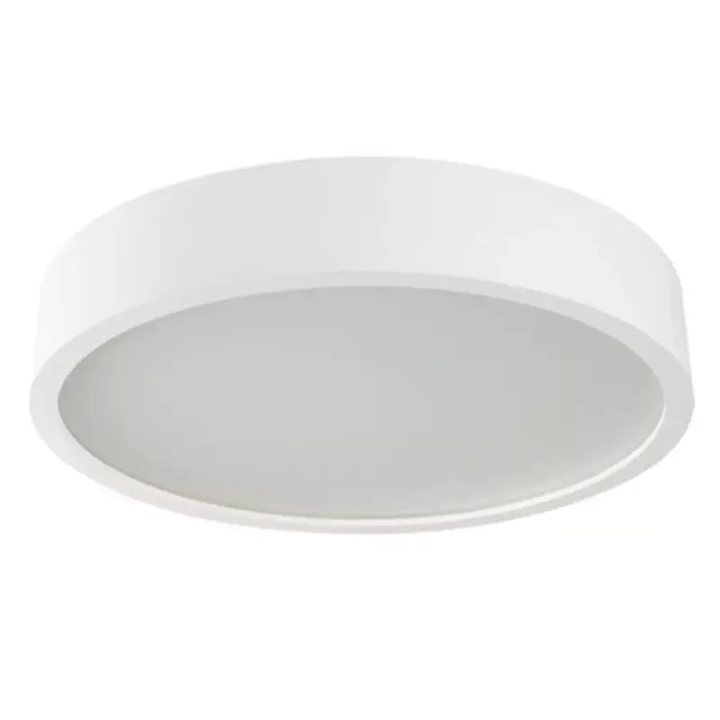 Azonnal elérhető LED lámpatest , mennyezeti , 3 x E27 , kerek , fa , üveg , matt fehér , JASMIN