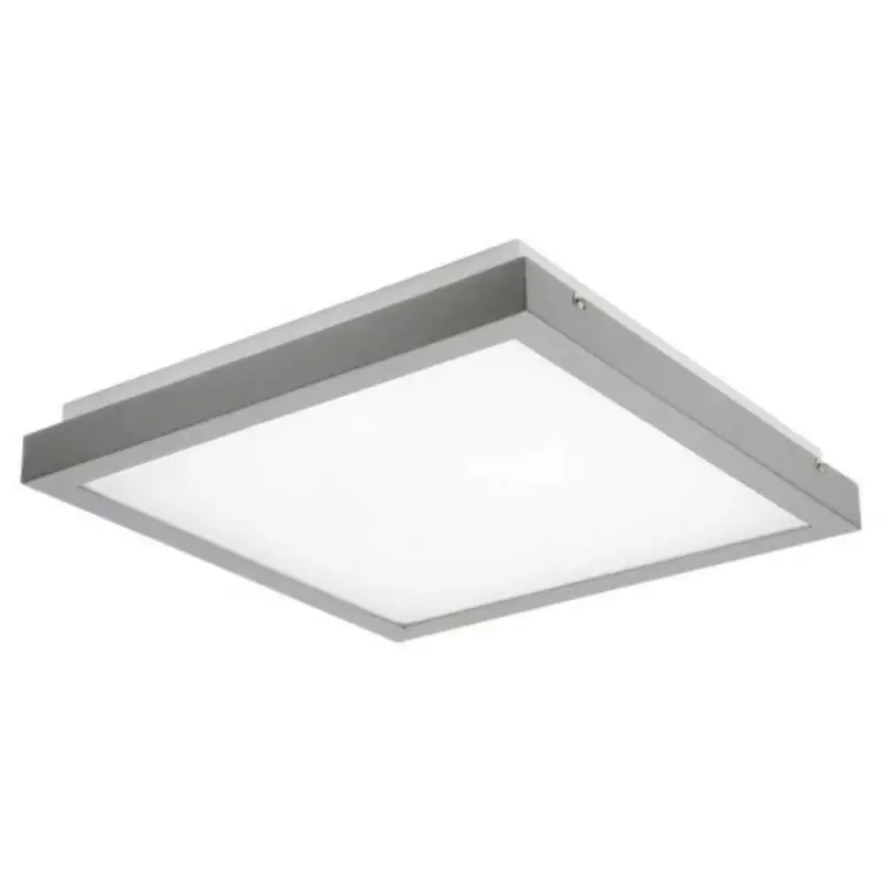 LED lámpatest , mennyezeti , négyzet , 38W , természetes fehér , mozgásérzékelős , szürke ,TYBIA Rendeld meg most
