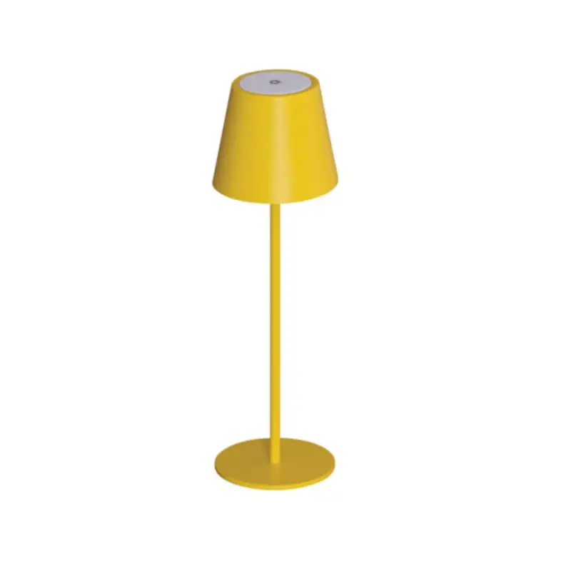 Szuper ajánlat LED lámpatest , asztali , kültéri , érintőkapcsolóval , meleg fehér , USB , sárga , IP54, Kanlux , INITA