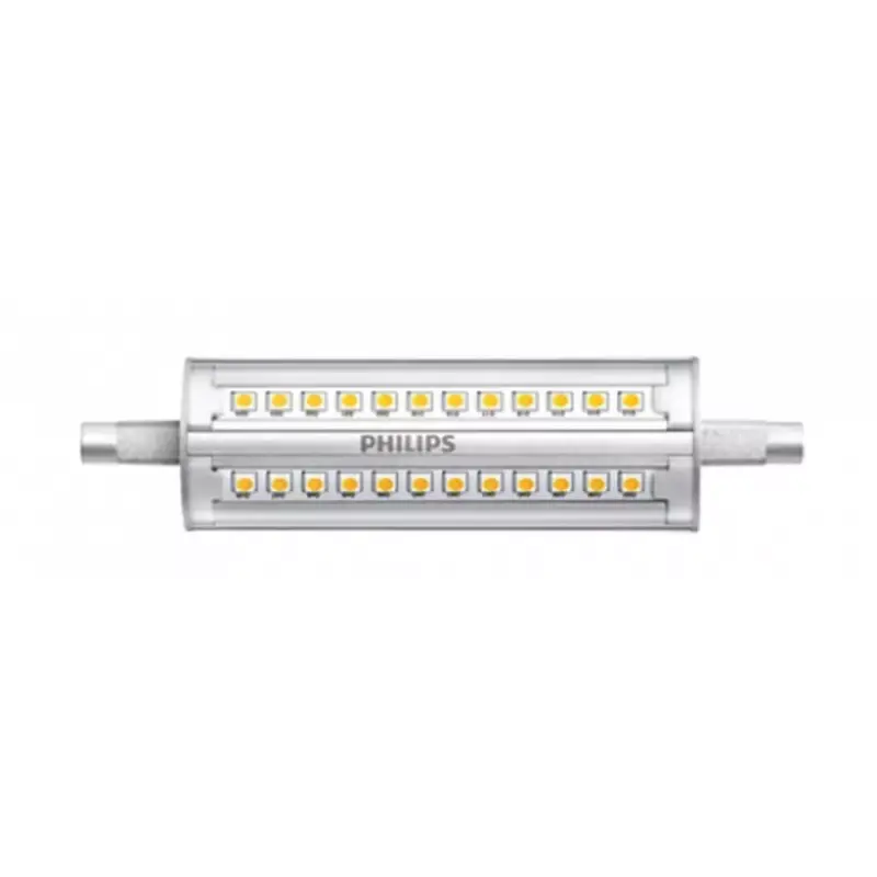 LED lámpa , égő , kukorica , R7S foglalat , 14 Watt , 118 mm , dimmelhető , természetes fehér , Philips , CorePro Expressz szállítás