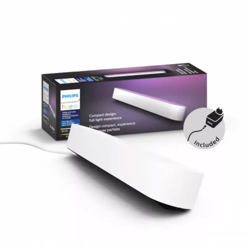 Led lámpatest , Philips Hue , Play , 6W , RGB , CCT , dimmelhető , fehér Gyors kiszállítás