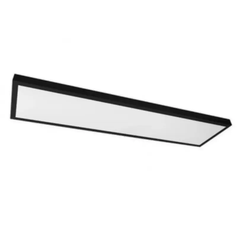LED panel , 60W , falon kívüli , 300 x 1200 mm , természetes fehér , fekete keret Olcsóbb