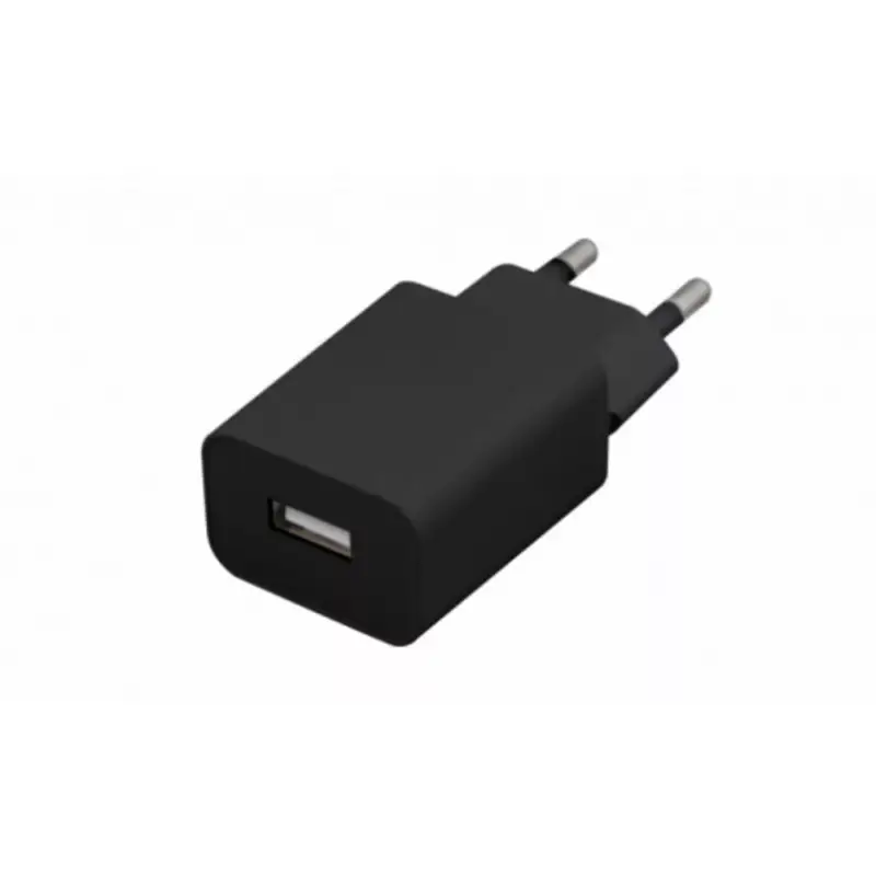 Univerzális USB töltőfej , adapter ,3A , 15W , fekete Árengedmény