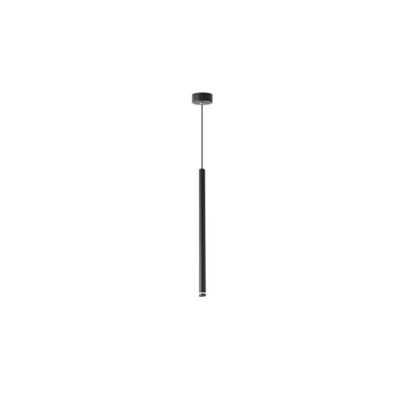 LED lámpa , függeszték , mennyezeti , fekete ,50cm , G9 foglalattal , acél , Piero Azonnali szállítás