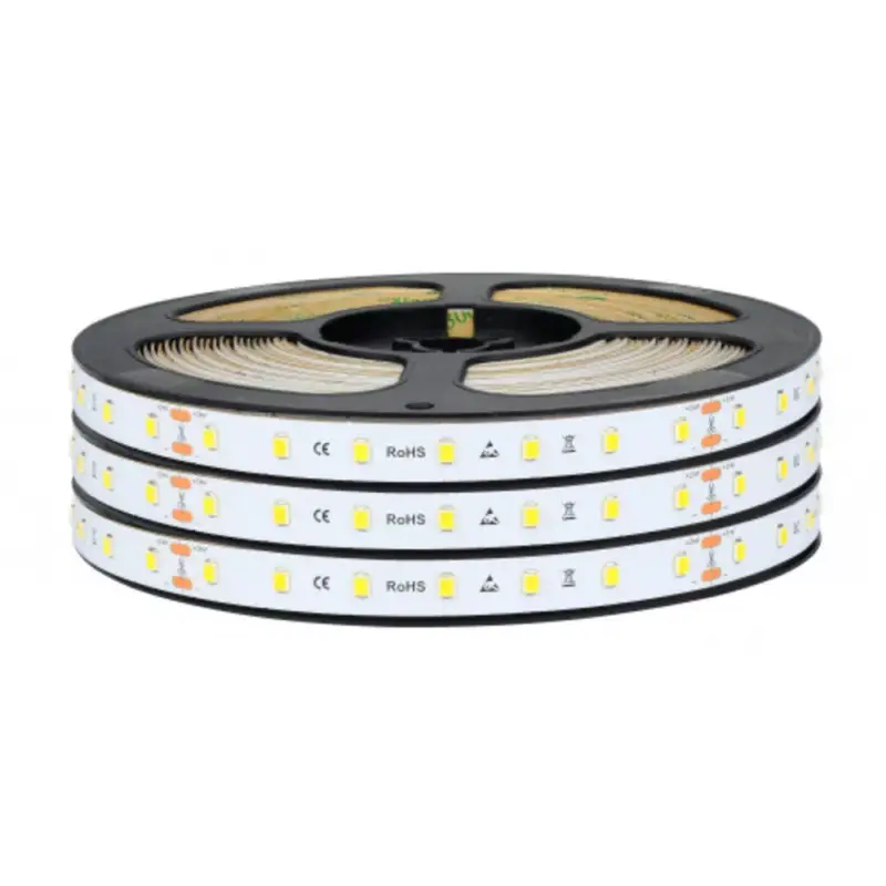 Kedvezmény MARATHON LED szalag , áramgenerátoros IC-vel , 24 Volt DC , 2835 , 70 led/m , 6 W/m , természetes fehér , 140 lm/W