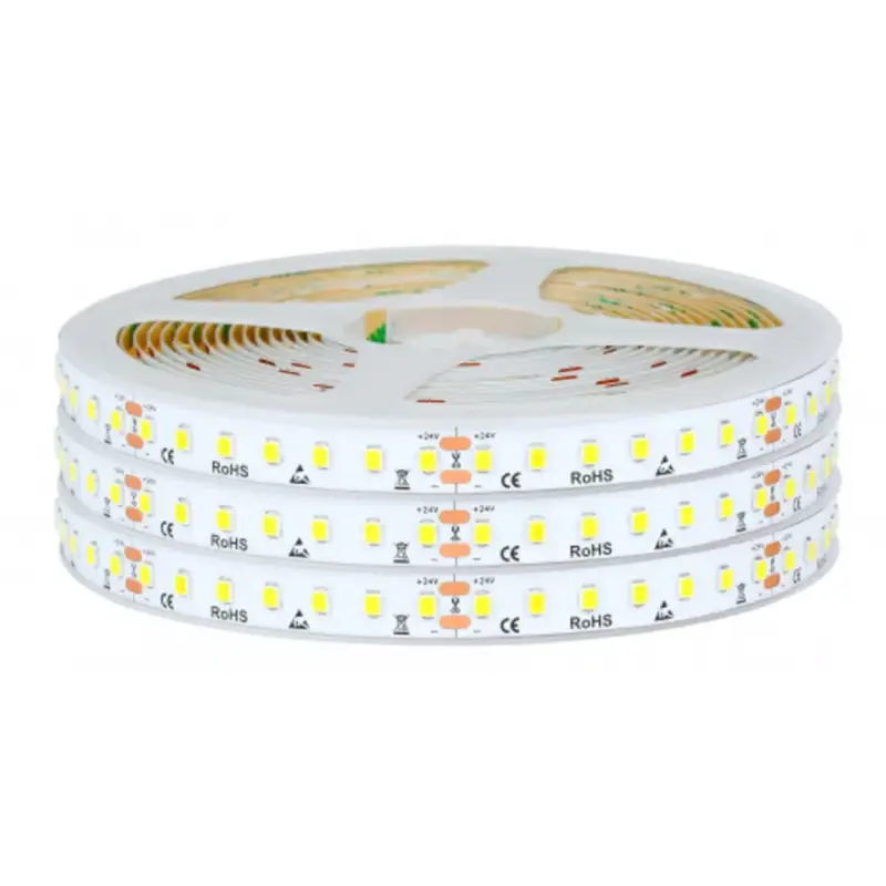 Bestseller MARATHON LED szalag , áramgenerátoros IC-vel , 24 Volt DC , 2835 , 126 led/m , 11 W/m , hideg fehér , 140 lm/W
