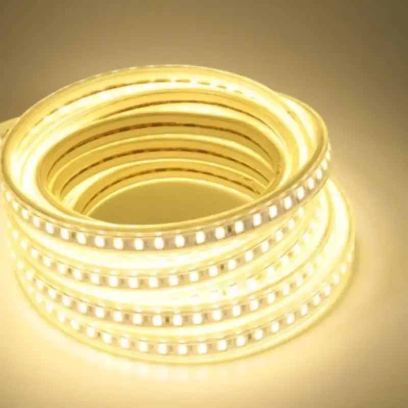 LED szalag , 2835 , 80 led/m , 7 Watt/m , meleg fehér , 1050 lumen/m , 5 év garancia Biztonságos fizetés