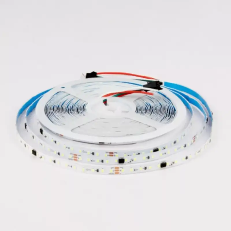 Biztonságos fizetés Digitális LED szalag , futófény , hideg fehér , 24V , 120 LED/m , 10 W/m , Miboxer , SPI1N01L