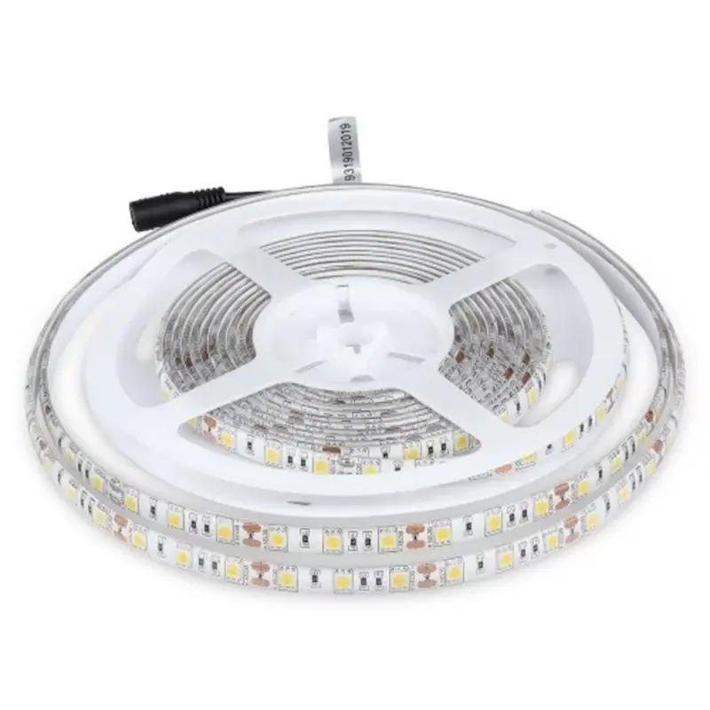 5 méter LED szalag , kültéri , 5050 , 300 LED , 60 Watt (9,6 W/m) , RGB - 5 MÉTERES TEKERCSBEN Olcsó