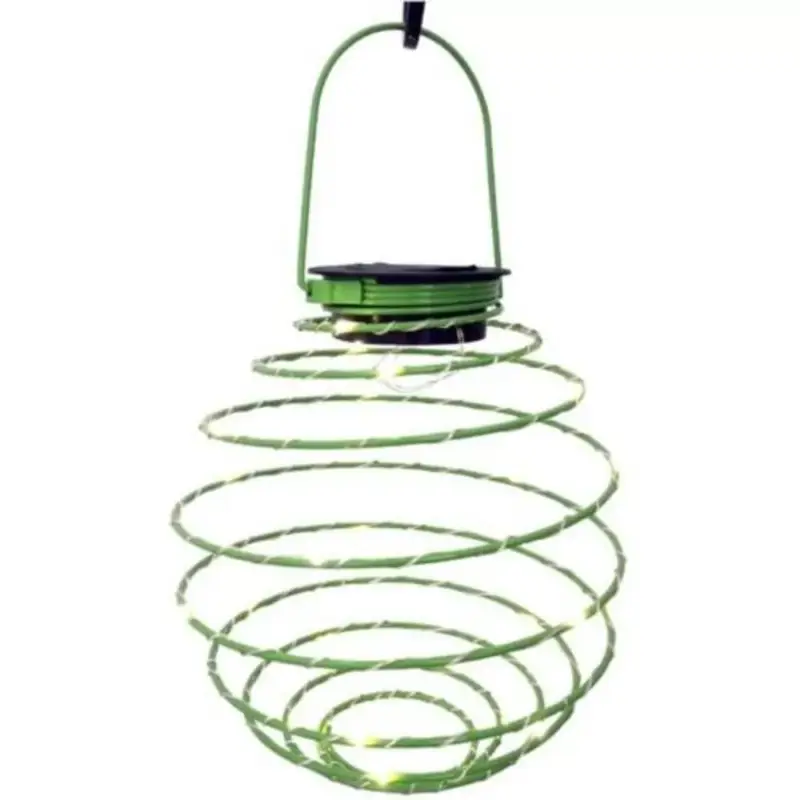 Expressz szállítás LED dekoráció , kültéri , napelemes , méhkas , 15 db led , meleg fehér , zöld