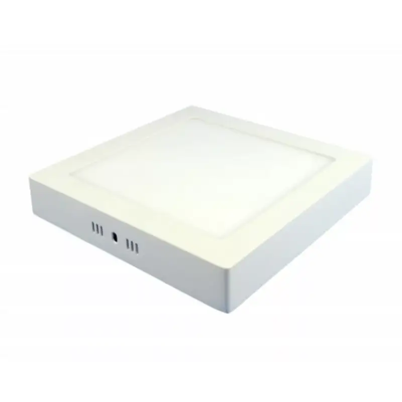 Kiárusítás LED panel , 18W , falon kívüli , négyzet , hideg fehér , PP