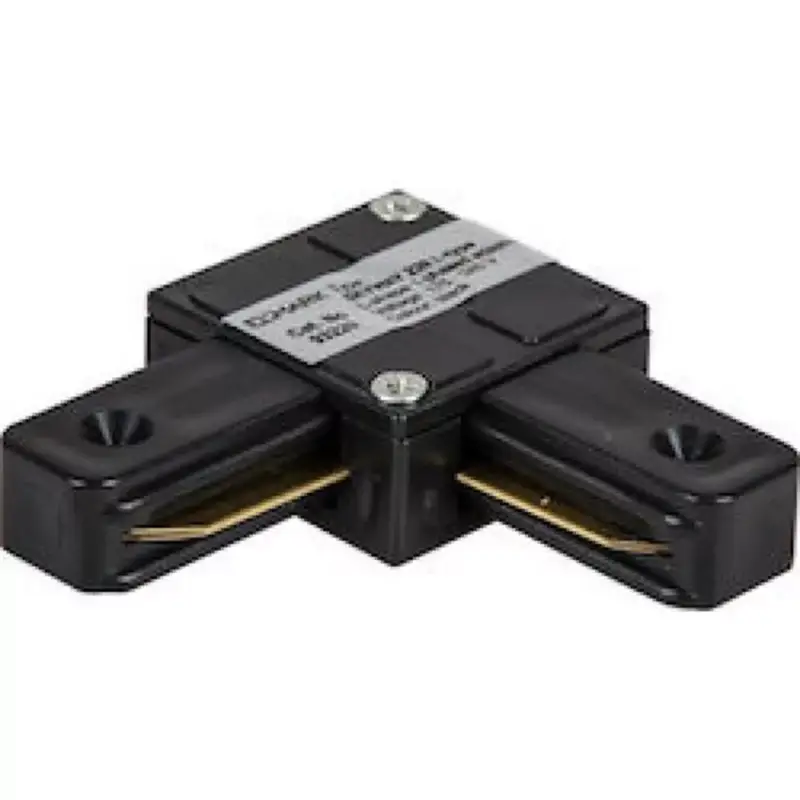 Track light sín adapter , 1 fázisú , 2 pólusú , L típus , fekete Nézd meg most