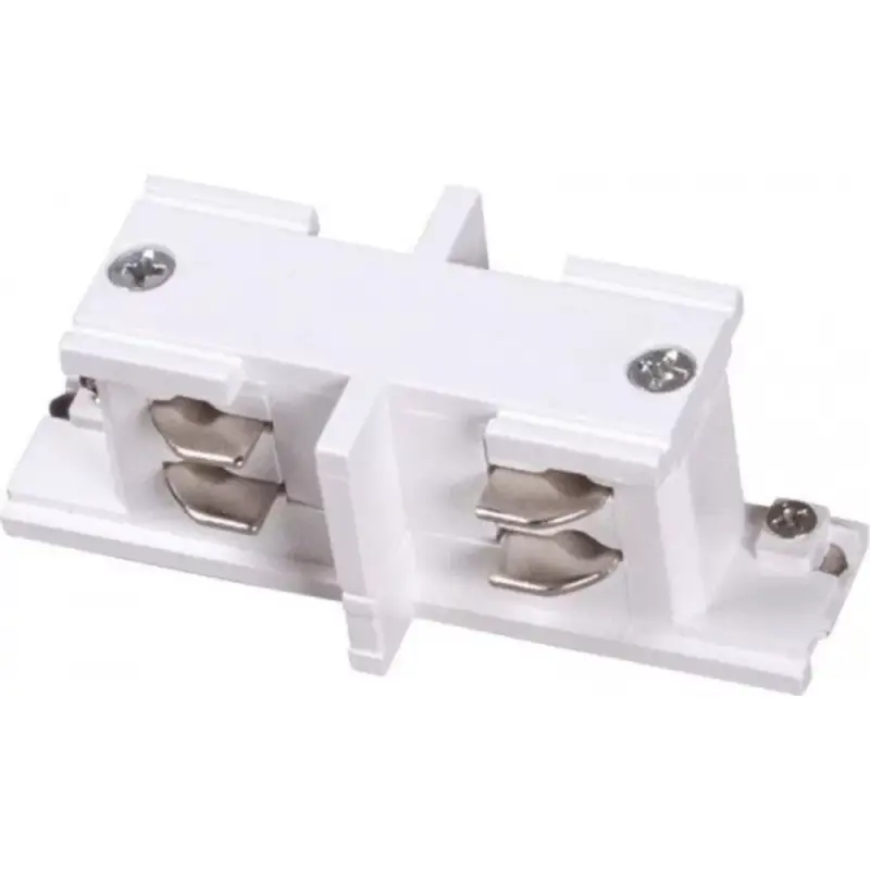 Csak ma Track light sín adapter , 3 fázisú , 4 pólusú , kisméretű , I típus , fehér