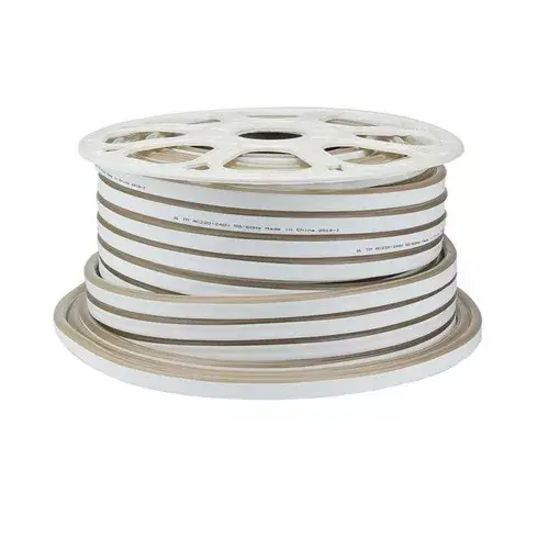 Árcsökkenés Led szalag , 220 Volt , 120 LED/m , 8,5 watt/m , sárga , 300 lm/m , IP65 , Flex-Neon , Optonica