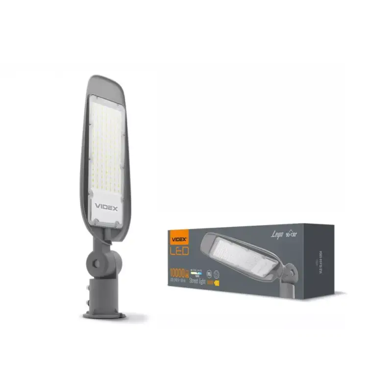 Biztonságos fizetés Videx LEYA LED 100 W-os LED utcai lámpa 5000K