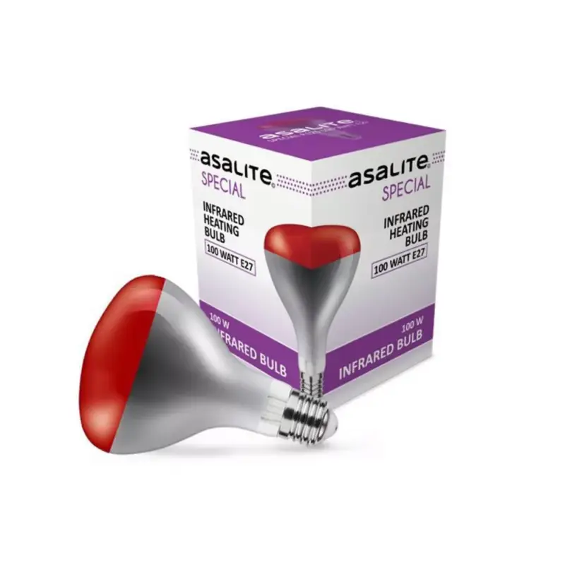 Asalite Infra Izzó Piros R125 E27 100W Rendeld meg most