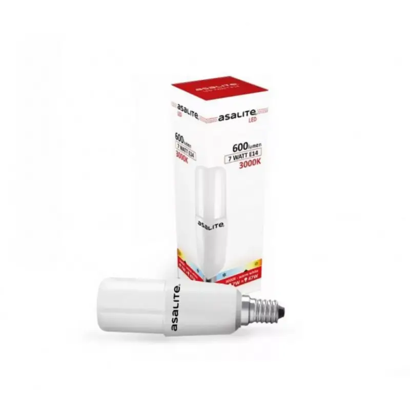 Asalite LED Izzó T37 stick E14 7W 3000K (600 lumen) Utolsó esély