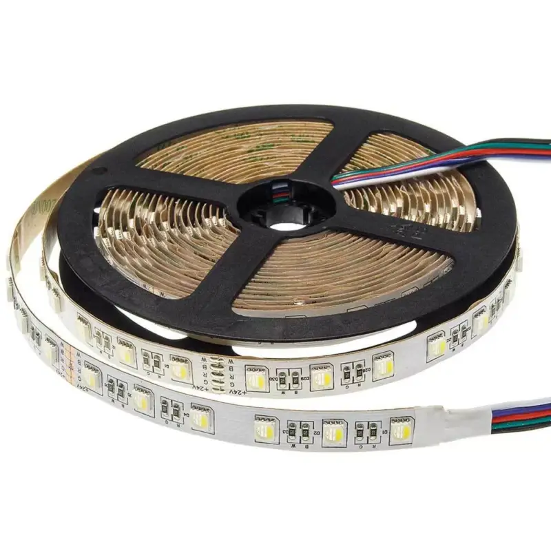 LED szalag 5054 nem vízálló 3 év garancia, 16W, RGB, dimmelhető, 1600 lm, Optonica, 4485 Olcsóbb