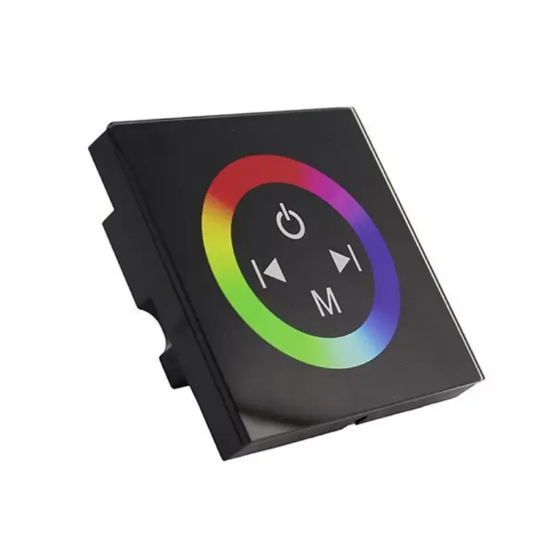 LED RGB szenzoros fényerőszabályzó falra szerelhető, fekete, Optonica, 6317 Utolsó esély