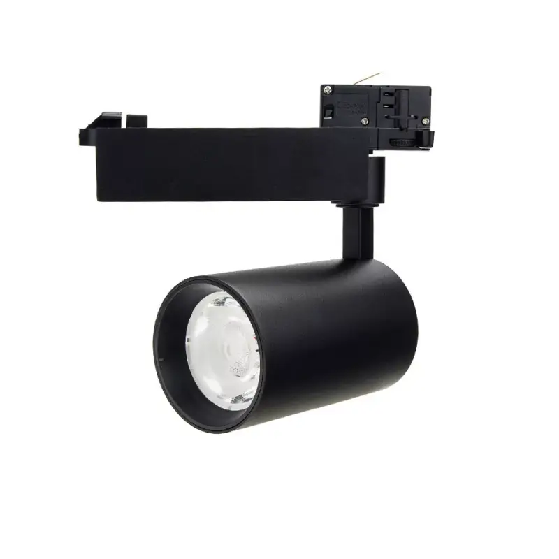 Alacsony ár LED 4 vezetékes sínlámpa, feketetel, 25W, 4000K, természetes fehér, 2750 lm, Optonica, 5328