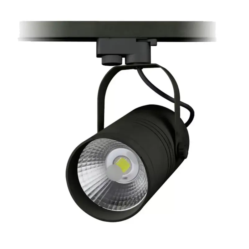 Biztonságos vásárlás LED belső sínvilágítás fekete cob, 25W, 6000K, hideg fehér, 2000 lm, Optonica, 5129