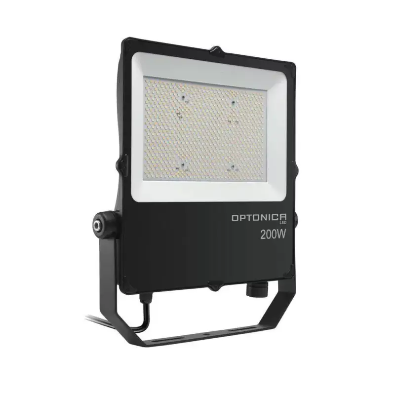 LED reflektor fekete IP66 ik08, 200W, CCT, 20000 lm, Optonica, 5306 Utolsó esély