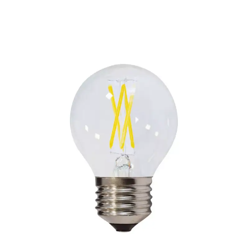 Gyors kiszállítás LED izzószálas izzó E27 G45, 4W, 4500K, természetes fehér, 400 lm, Optonica, 1868