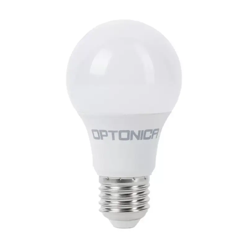 LED izzó E27 a60, 8,5W, 4500K, természetes fehér, 806 lm, Optonica, 1352 Vásárlói kedvenc