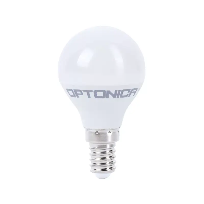LED izzó E14 G45 5,5w, 6000K, hideg fehér, 450 lm, Optonica, 1401 Szuper akció